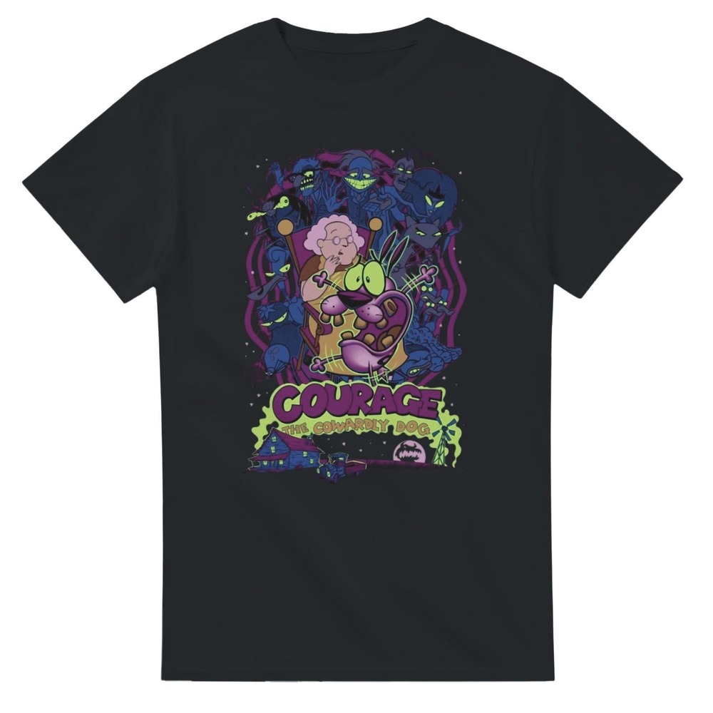 Courage The Cowardly Dog Shirt